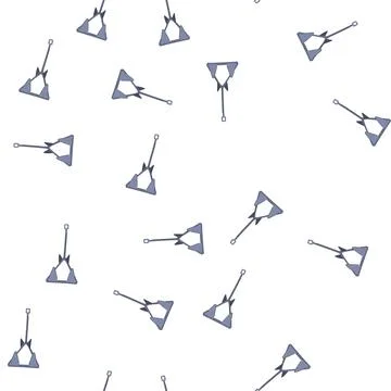 Pattern ship boat anchor cartoon vector Stock Illustration