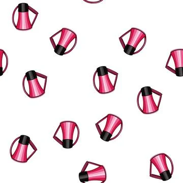 Pattern shout megaphone speaker cartoon vector Stock Illustration