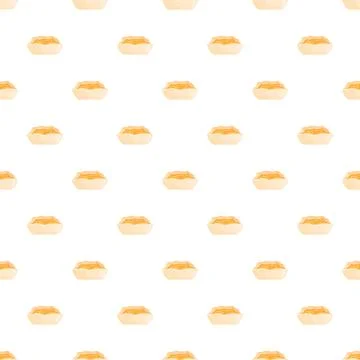 Pattern showing traditional turkish delight sweet food Stock Illustration