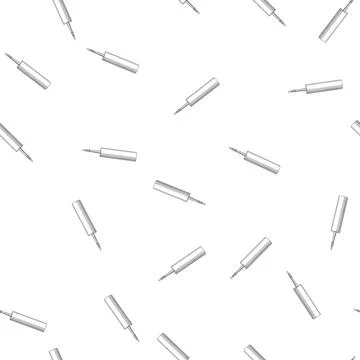 Pattern Silicone sealant tube representing construction, repair, and diy Stock Illustration