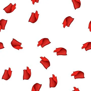 Pattern silk red dreapery cartoon vector イラスト素材