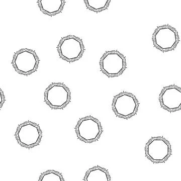 Pattern siltransistor microchip frame cartoon vector Stock Illustration