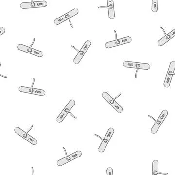 Pattern Silver door handle featuring a modern design Illustration