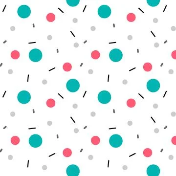 Pattern simple shapes abstract wallpaper background textile wrapping paper イラスト素材
