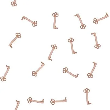 Pattern skeleton key unlocking abstract access and security solutions Stock Illustration