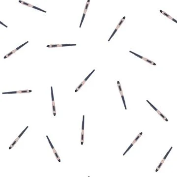 Pattern sketching digital pen cartoon vector Illustrazione stock