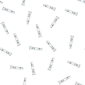 Pattern skin eye cream cartoon vector color Stock Illustration