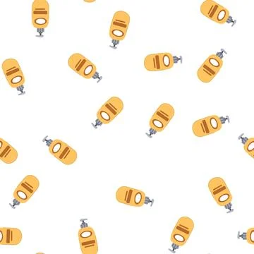 Pattern skin lotion cartoon vector Stock Illustration