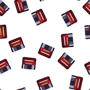 Pattern skin night cream cartoon vector Stock Illustration