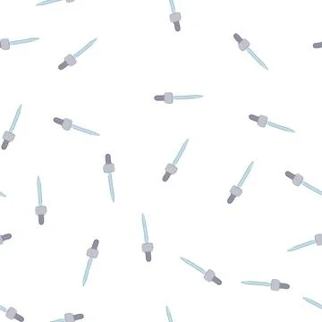 Pattern skincare serum dropper cartoon vector Stock Illustration