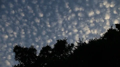 Pattern in the sky Stock Footage 78716260