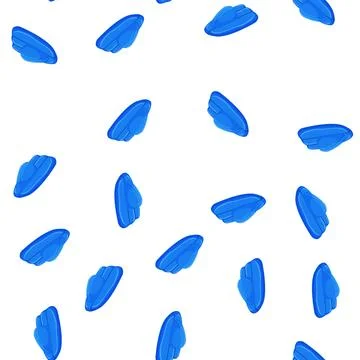 Pattern sledge sled snow cartoon vector Illustrazione stock