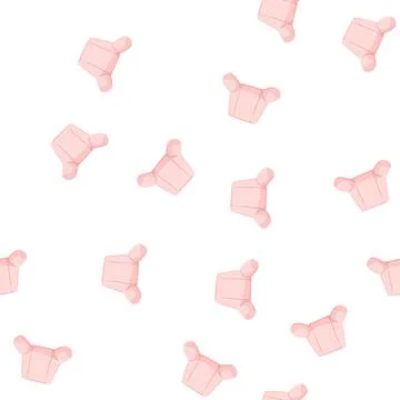 Pattern sleep pillow bed color icon vector 스톡 일러스트