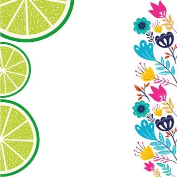 Pattern of slice of lemon isolated icon Stock Illustration