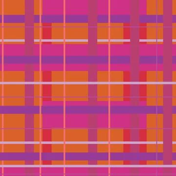 Pattern, small and large cell in bright pink and red colors, vector illustrat 스톡 일러스트