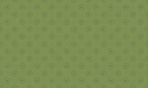 Pattern of small black dots on green background Stock Illustration