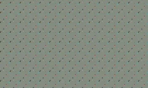 Pattern of small colorful dots on a light green background Stock Illustration