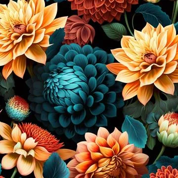 Pattern in small flower. Small colorful flowers. White background. Ditsy floral Stock Illustration