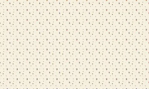 Pattern of small pink and green dots on a light background Stock Illustration