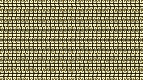 Pattern of small symbols in a repeated layout on a Stock Footage 339370434