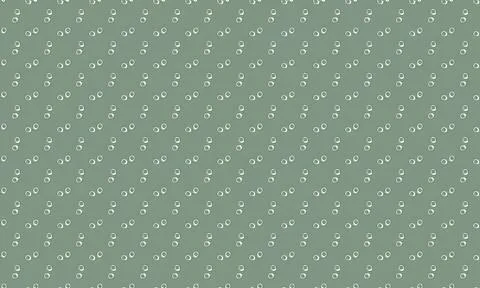 Pattern of small white circles on a light green background Stock Illustration
