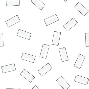 Pattern smart phone glass screen cartoon vector 스톡 일러스트