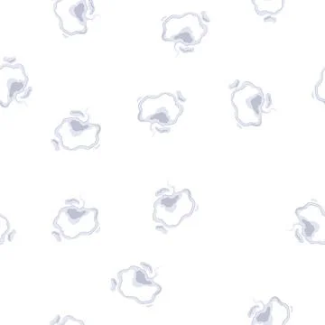 Pattern smoke puff spreading abstract vapor effect イラスト素材