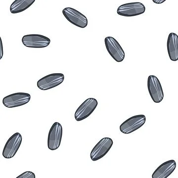 Pattern Smooth river stone showing natural striped pattern Stock Illustration