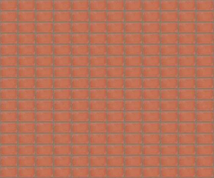 Pattern smooth symmetrical red brick of wall 스톡 일러스트