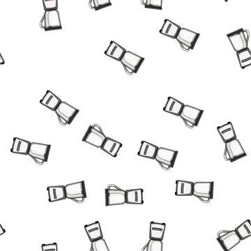 Pattern smoothie blender kitchen cartoon vector Stock Illustration