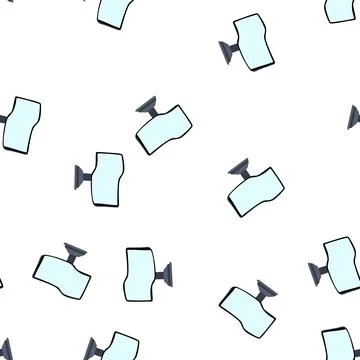 Pattern smtechnology flexible screen cartoon vector 스톡 일러스트