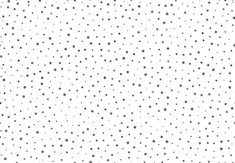 Pattern snowflakes circle and fall. Christmas background with festive decorat イラスト素材