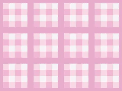 Pattern in soft pink geometric grid in pastel color checkers 스톡 일러스트