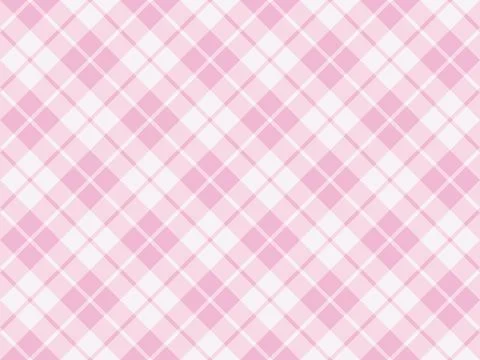 Pattern in soft pink geometric grid in pastel color checkers 스톡 일러스트