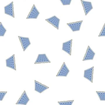 Pattern soft wool carpet cartoon vector Stock Illustration