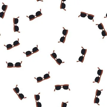 Pattern solution glasses for the blind cartoon vector Stock Illustration