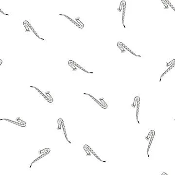 Pattern soprano saxophone cartoon vector Stockillustratie