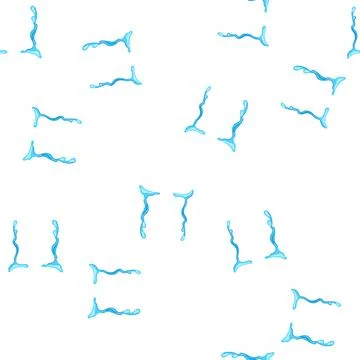 Pattern sorrow cry cartoon vector 库存插图
