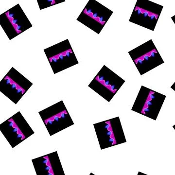 Pattern sound equalizer music cartoon vector Stock Illustration