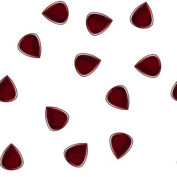 Pattern sound guitar pick cartoon vector sign Stock Illustration