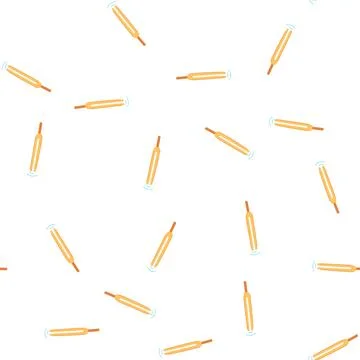 Pattern sound tuning fork cartoon vector Stock Illustration