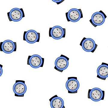 Pattern south compass cartoon vector イラスト素材