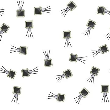 Pattern spa aroma sticks cartoon vector Stock Illustration
