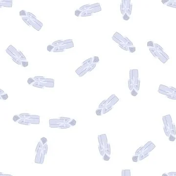 Pattern spa bathrobe cartoon vector Illustrazione stock