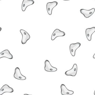Pattern spa face massager cartoon vector Stock Illustration
