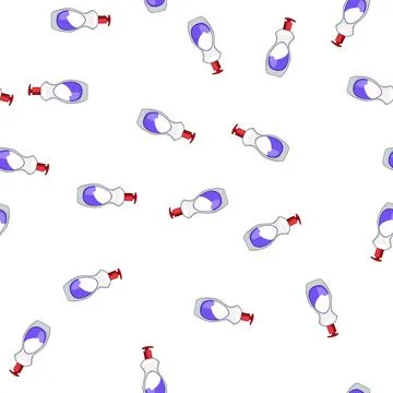 Pattern spa lotion cartoon vector sign color イラスト素材