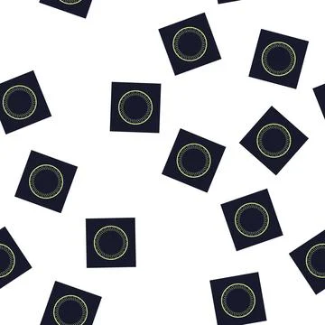 Pattern space hud round frame cartoon vector 库存插图
