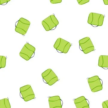 Pattern space packing cube cartoon vector 库存插图