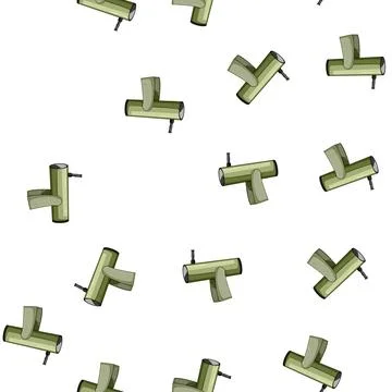 Pattern space telescope cartoon vector Stock Illustration