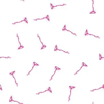 Pattern spark lightning effect cartoon vector Stock Illustration